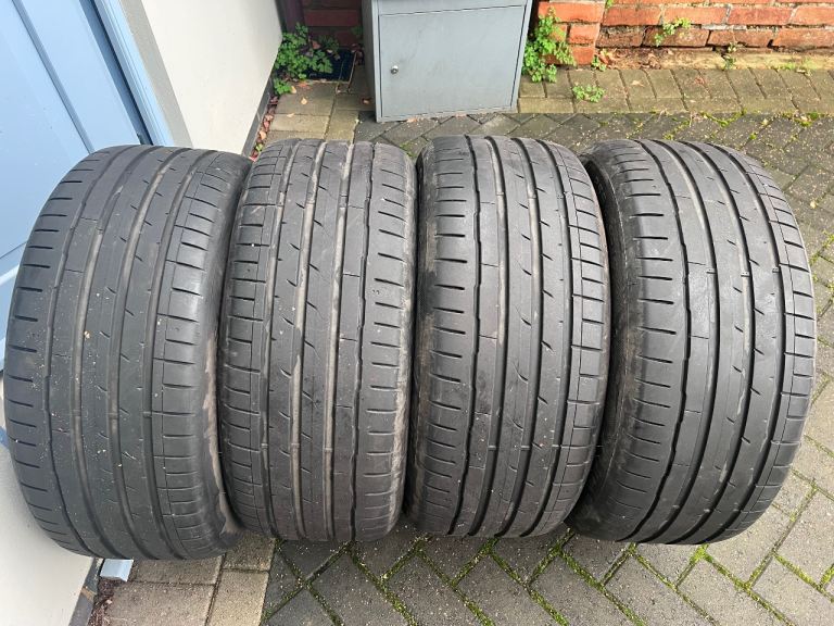 Tyre, Hankook Ventus S1 evo3 EV (T2) 255/45R19 104W Tyres ONLY - 8,112 Miles 