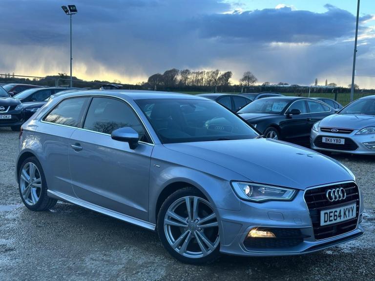 2014 Audi A3 1.4 TFSI CoD S line S Tronic Euro 6 (s/s) 3dr HATCHBACK Petrol Automatic