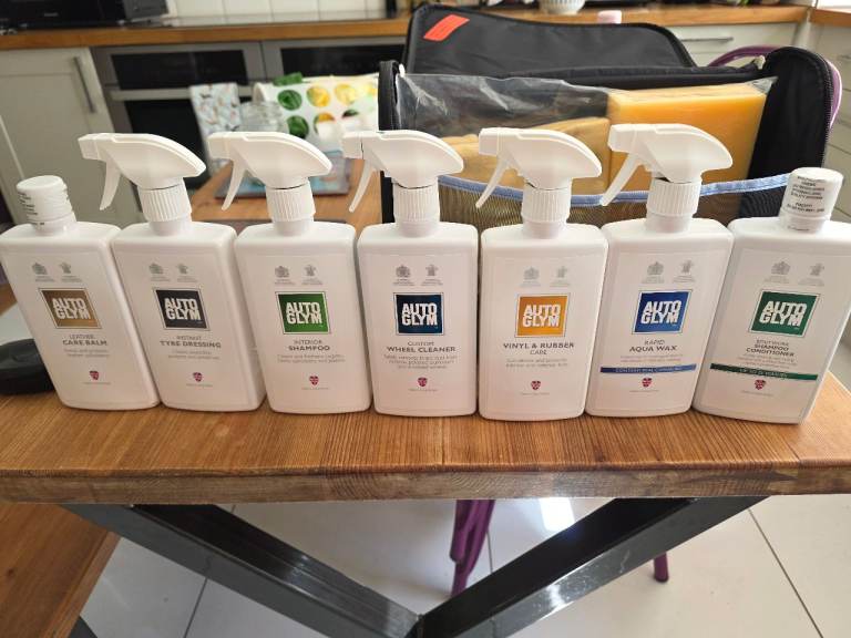 Autoglym LifeShine Car Cleaning / Valeting Kit with Carry Bag