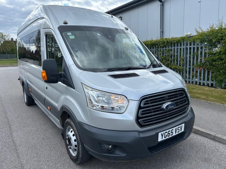 2015 Ford Transit 2.2 TDCi 155ps H3 17 Seater Trend High Roof Minibus  Diesel Manual