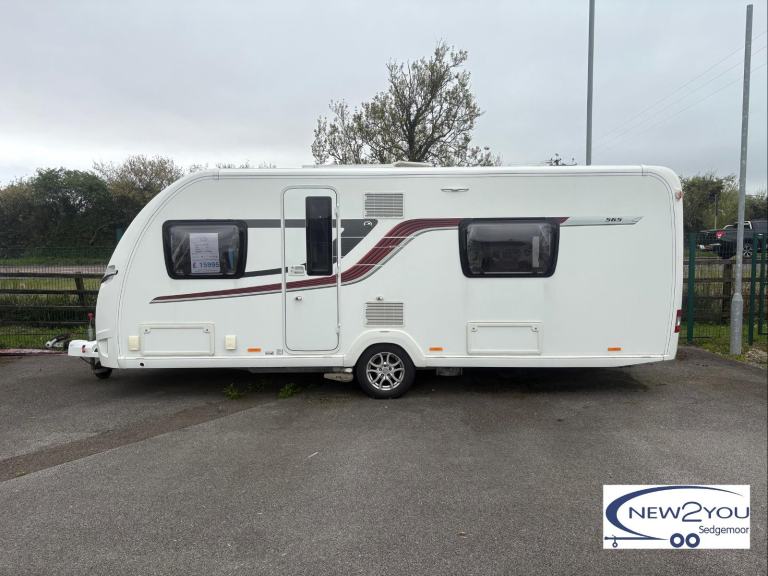 2017 Swift Conqueror 565 4 Berth FIXED SINGLES Caravan - STOCK NO S079