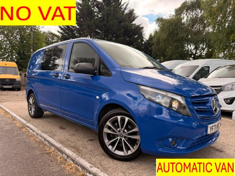 2021 Mercedes-Benz Vito 2.0 114 CDI Progressive Crew Van G-Tronic RWD (NO VAT) PANEL VAN Diesel A...