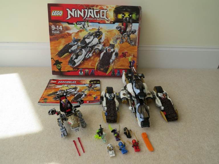 LEGO 70595 NINJAGO ULTRA STEALTH RAIDER + MANUAL + BOX