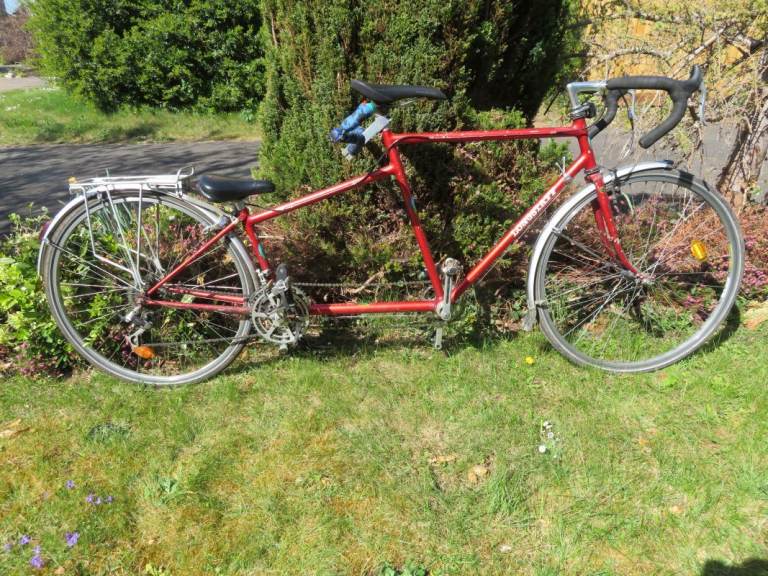 Longstaff Kiddiback Tandem bike + carrier for car roof