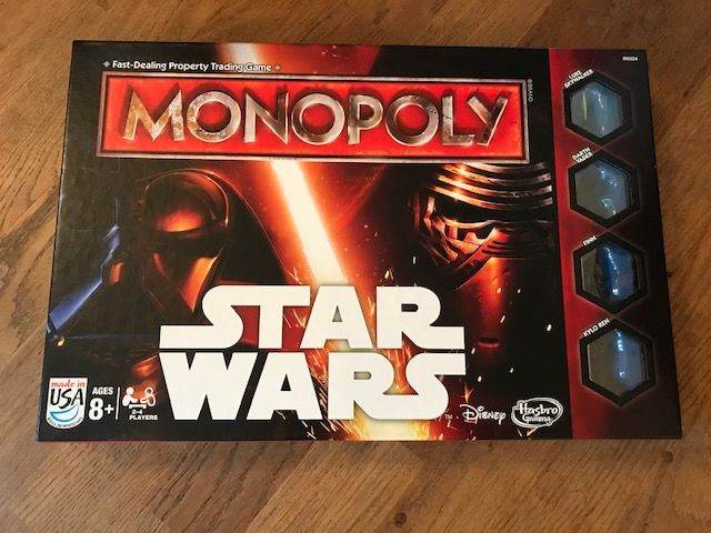 Star Wars Monopoly Board Game