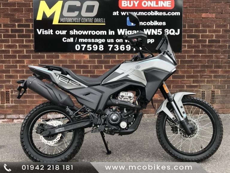 Morbidelli T125X 2025 Model. Aluminium luggage option