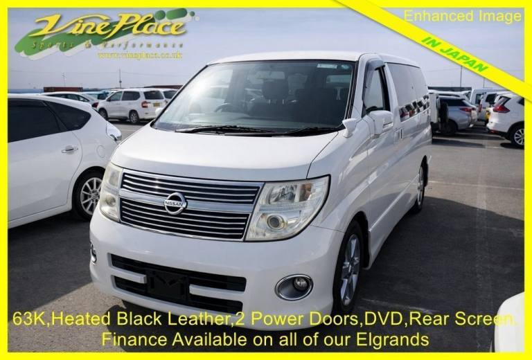 2008 Nissan Elgrand 3.5 Highway Star Black Leather Edition,Auto,8 Seats MPV Petrol Automatic