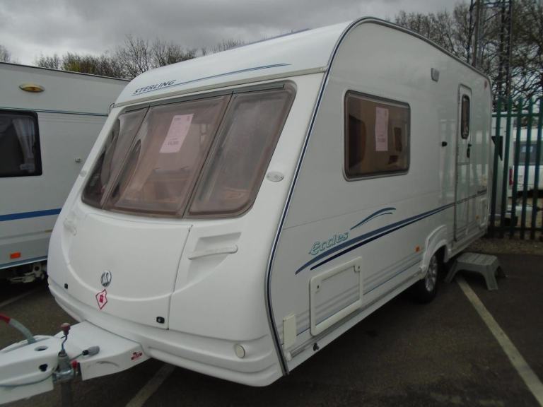 2005 Sterling Eccles Diamond 2 Berth End Washroom Caravan Lightweight