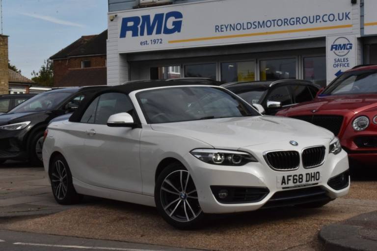 2018 BMW 2 Series 218i Sport 2dr [Nav] Step Auto CONVERTIBLE PETROL Automatic