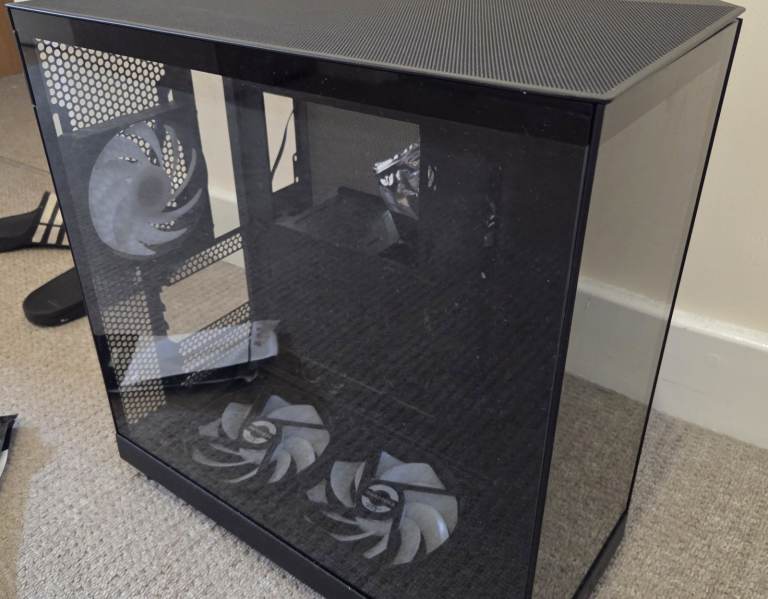 NZXT H6 Flow RGB (Black) – 6 RGB Fans + GPU Support Included