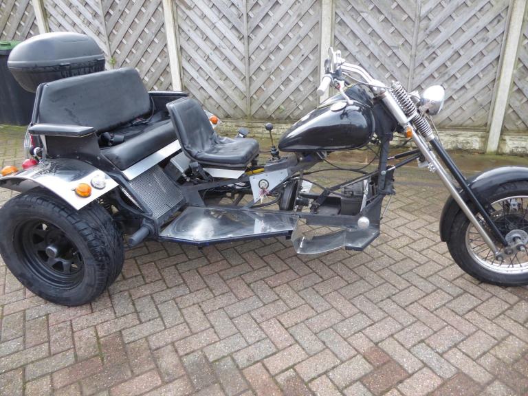VW TRIKE 1600cc Q REG 3 SEATS SPRINGER FRONT END