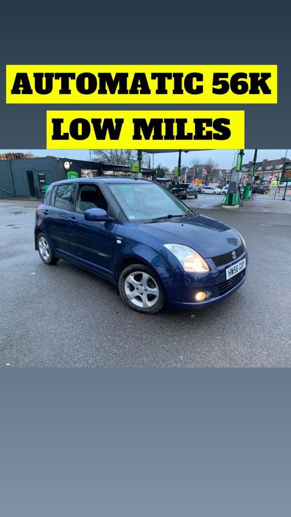 Suzuki, SWIFT, Hatchback, 2006, AUTOMATIC , 1490 (cc), 5 doors,56K LOW MILEAGE  
