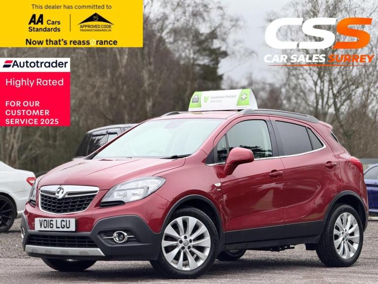VAUXHALL MOKKA 1.4i Turbo SE 4WD Euro 6 (s/s) 5dr 2016