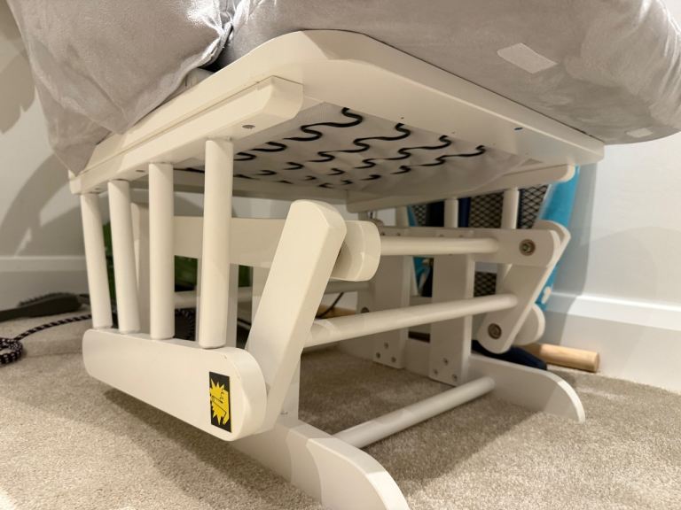 Rocking chair with stall like new