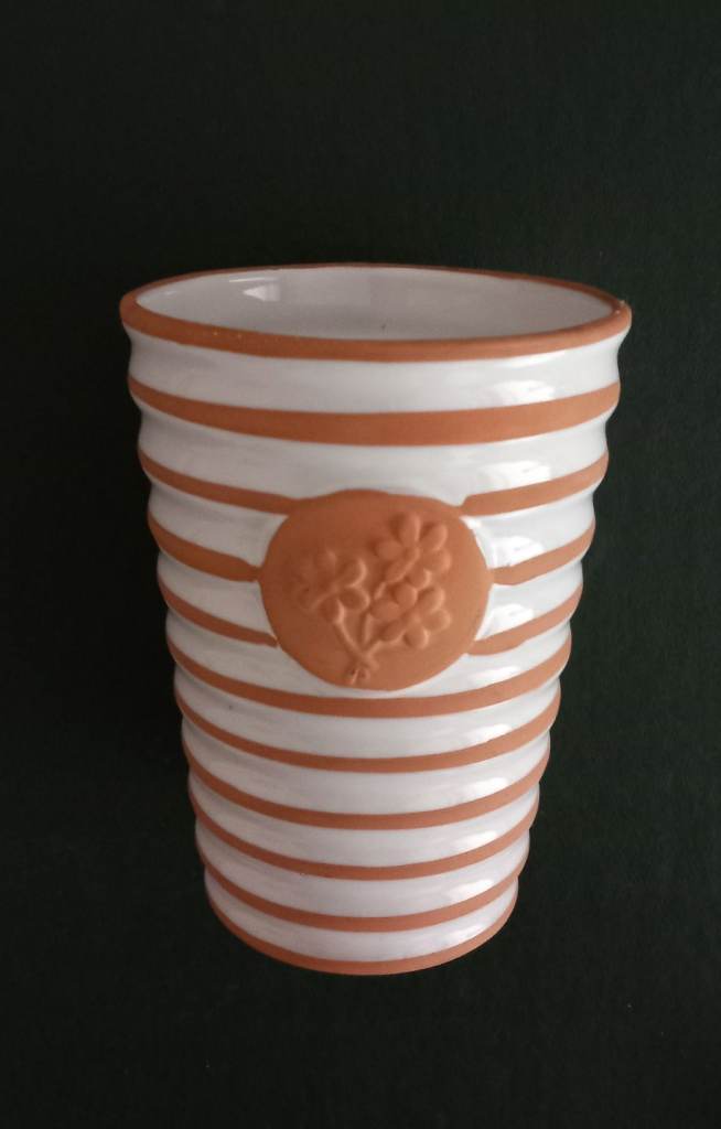 Plant Pot Holder/Vase. 5.25" approx high. 