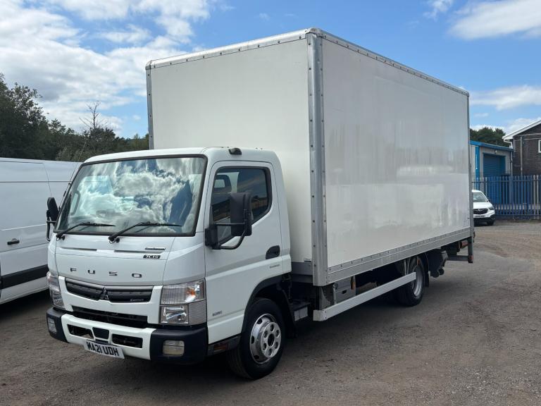 2021 Mitsubishi Canter Auto 3.0 Diesel Eco Hybrid 150 7.5 Ton Luton Box  750kg Electric Tail Lift...