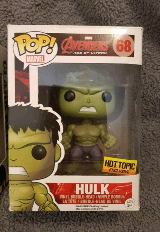 Funko Pop Hulk Hot Topic Exclusive 