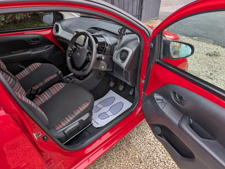 2017 Citroen C1 1.0 VTi Feel 5dr Red Hatchback Manual  HATCHBACK Petrol Manual