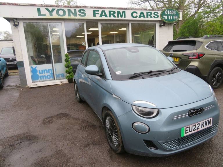2022 22 FIAT 500E 42KWH ICON HATCHBACK 3DR ELECTRIC AUTOMATIC (118 PS)