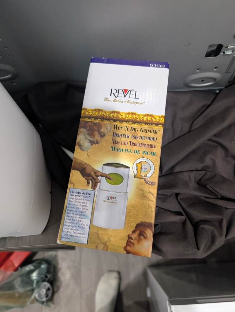 Revel Wet Dry Food Spices Blender Grinder