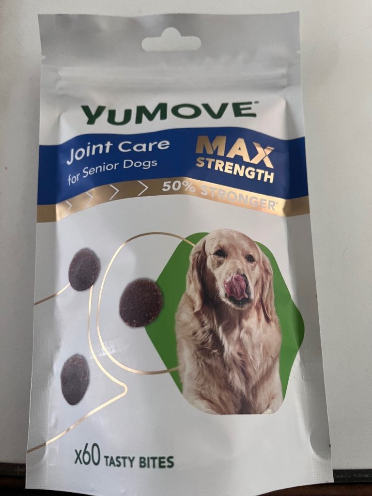 Unopened YuMove tasty bites