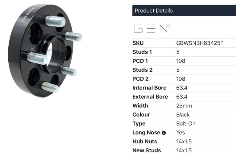 Land Rover / Range Rover Wheel Spacers