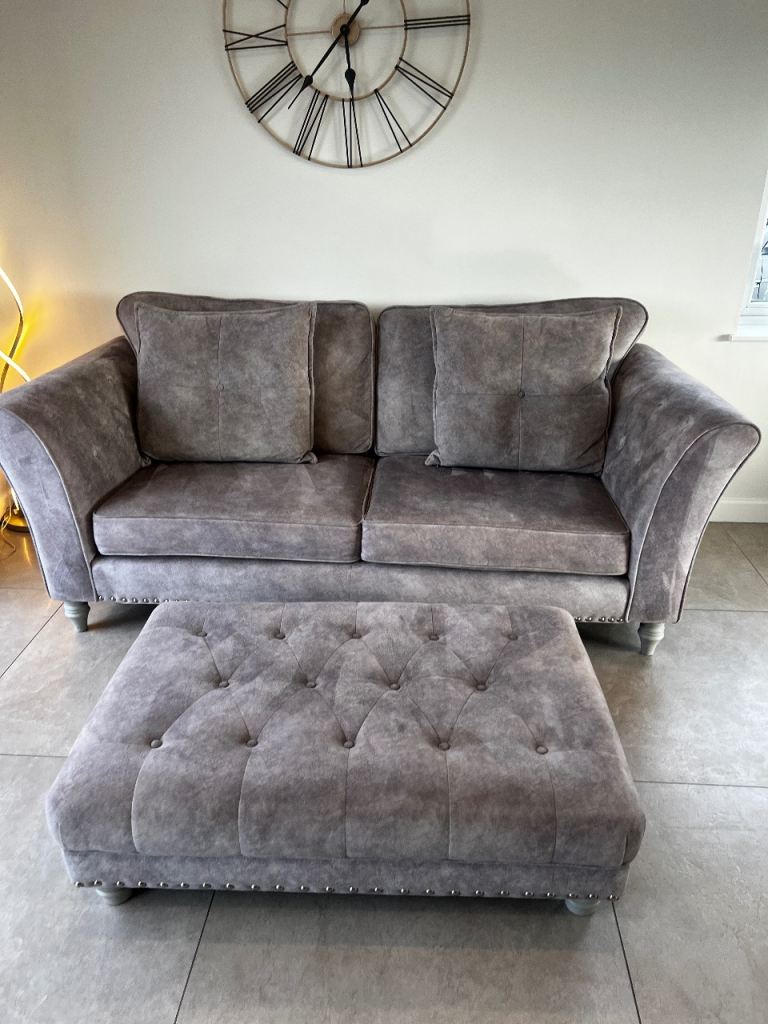 Harvey’s 3 seater sofa and cuddler 