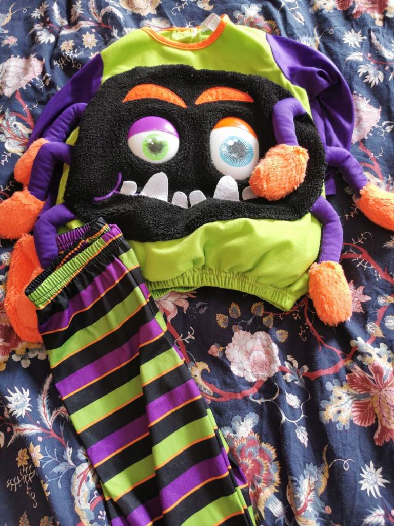 Cute spider costume for Halloween