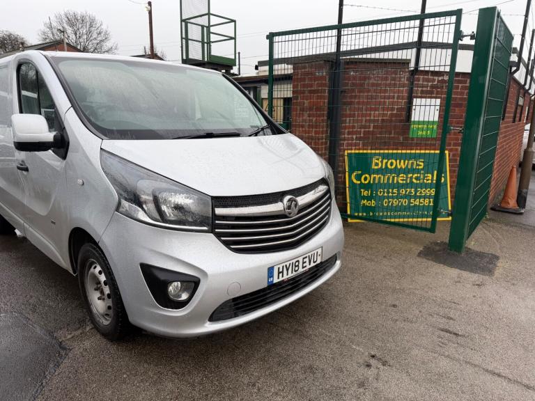 2018 Vauxhall Vivaro 2700 1.6CDTI BiTurbo 125PS Sportive H1 Van PANEL VAN Diesel Manual
