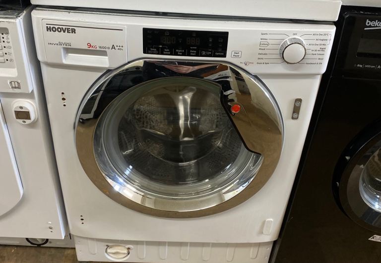 ✅WHITE HOOVER 9KG 1600RPM BUILT IN WASHING MACHINE £190 DELIVERY AVAILABLE 