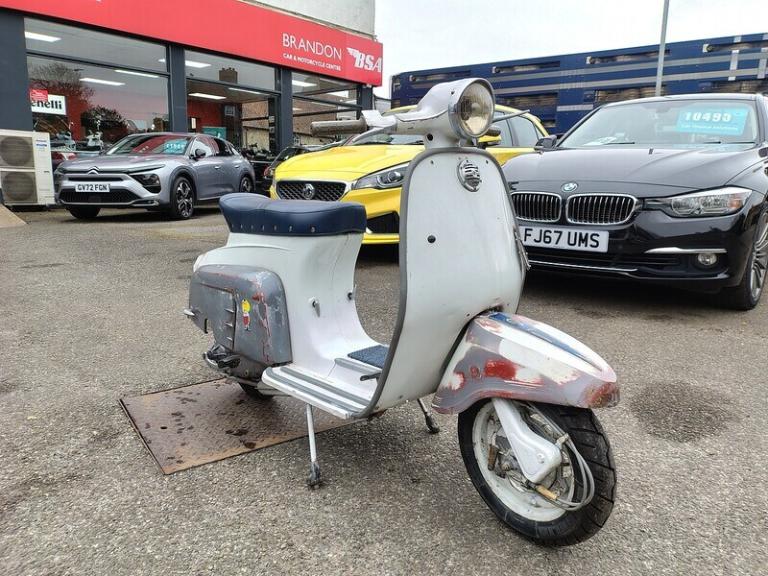 1982 Lambretta J125 Super starstream Scooter PETROL Manual