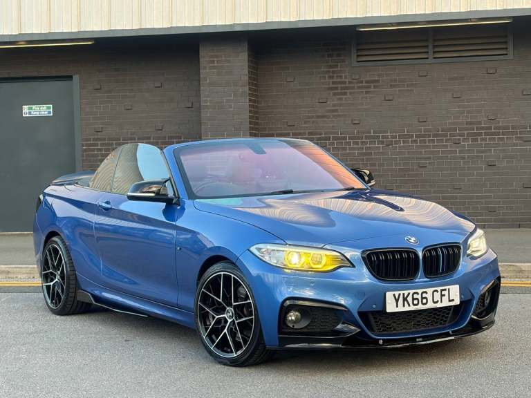 2016 BMW 2 Series 225d M Sport 2dr [Nav] Step Auto CONVERTIBLE Diesel Automatic