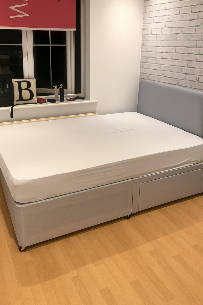 💪 Durable Divan Beds with Built-In Storage – Shop All UK Sizes with Mattress Options 🛏️