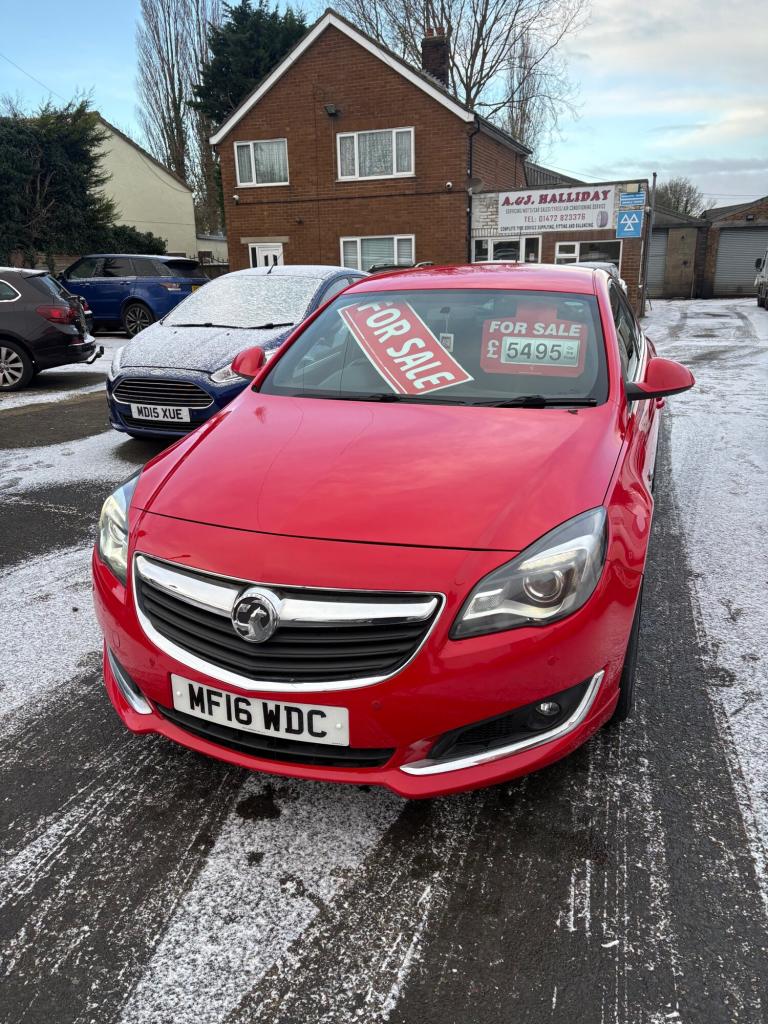 2016 Vauxhall Insignia 1.6 CDTi SRi Vx-line 5dr [Start Stop] HATCHBACK Diesel Manual