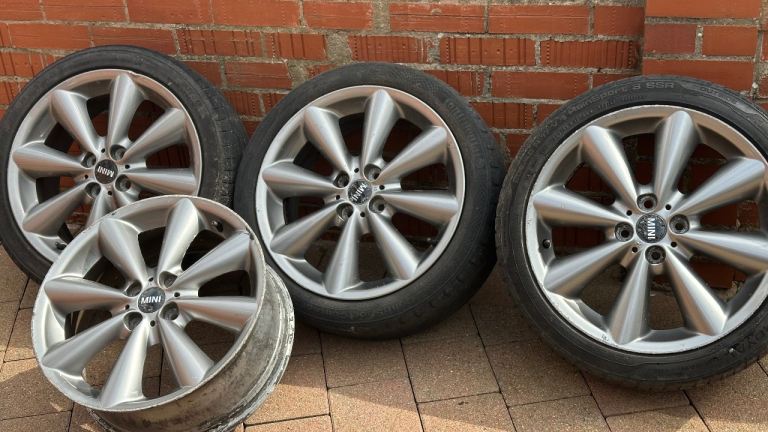   Mini conical alloy wheels 