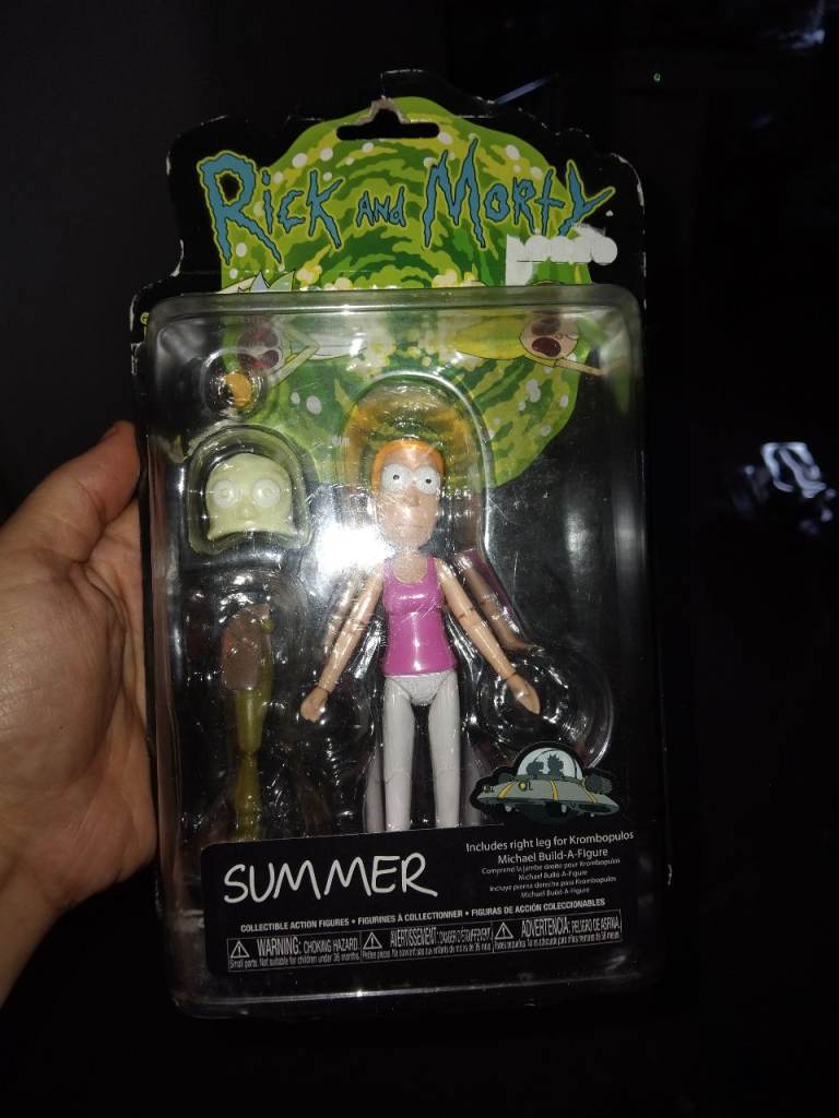 New summer rick and morty figure sealed
