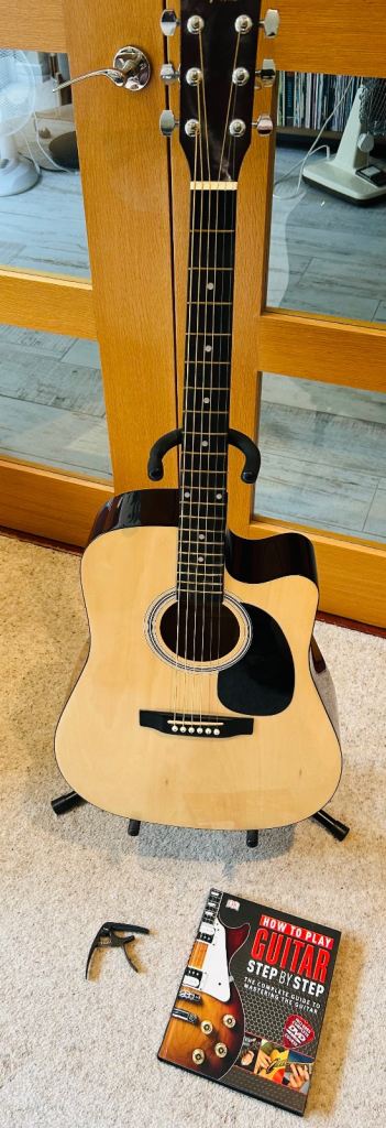 Fender Squire 6 String Acoustic Guitar  