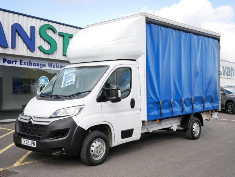 72 CITROEN RELAY 35 2.2 BLUEHDI 140 BHP L4 PLUS READY TO RUN CURTAIN SIDE