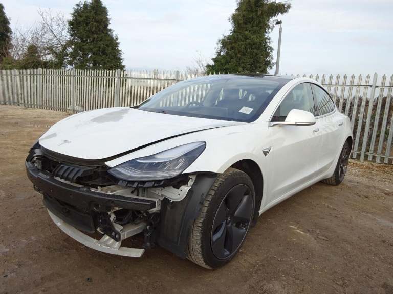 2020 70 REG TESLA MODEL 3 STANDARD RANGE + ELECTRIC AUTO DAMAGED SALVAGE