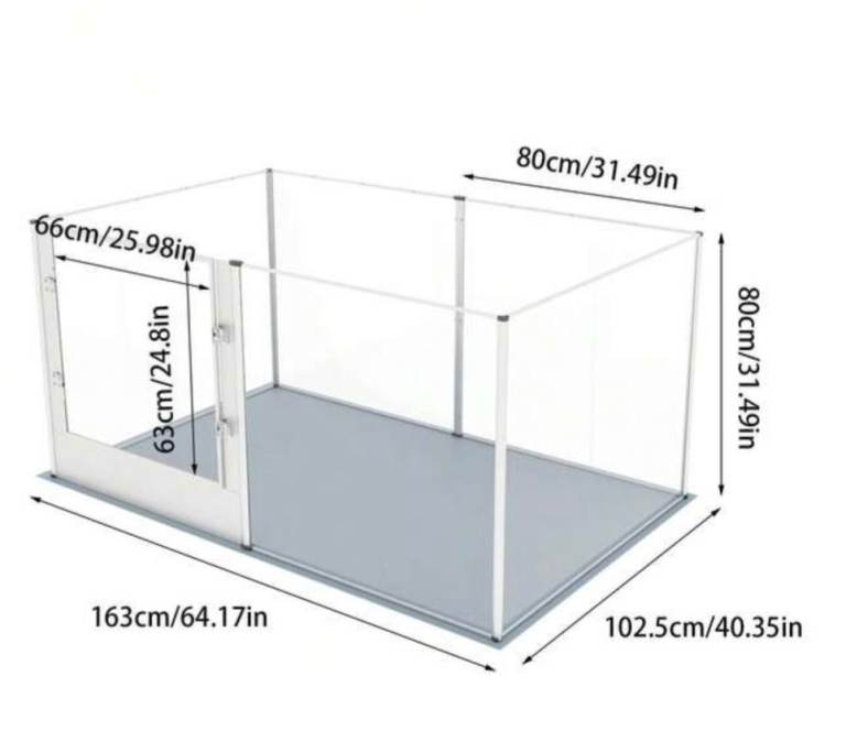 Playpen for small pets, puppies, kittens 