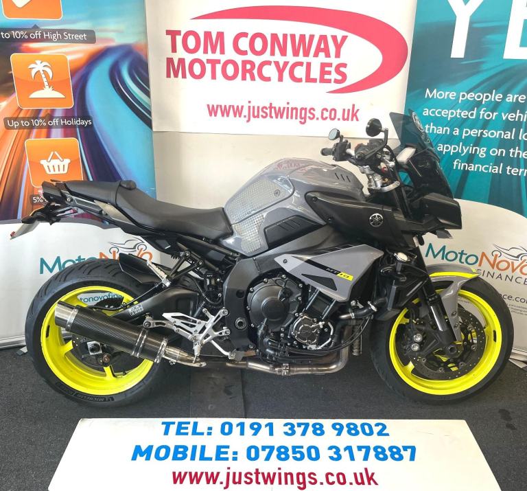YAMAHA MT-10, 2016(16), 36,254 MILES, EXTRAS, POWERFUL SMART MACHINE, £5995