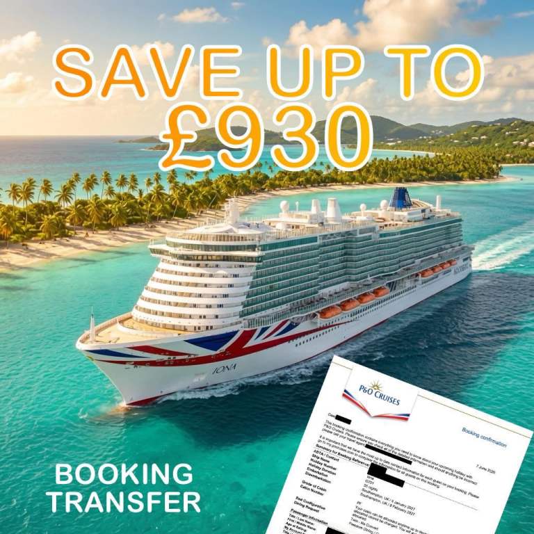 35 Night Carribbean Cruise on P&O Iona - 4th January 2027 (Much cheaper than today's price)