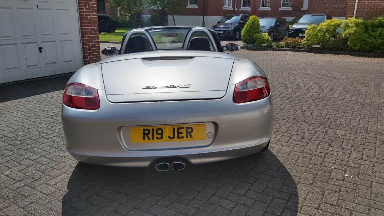 Porsche 987 Boxster 3.4S 6 speed. Arctic Silver Metallic with superb Porsche Service History
