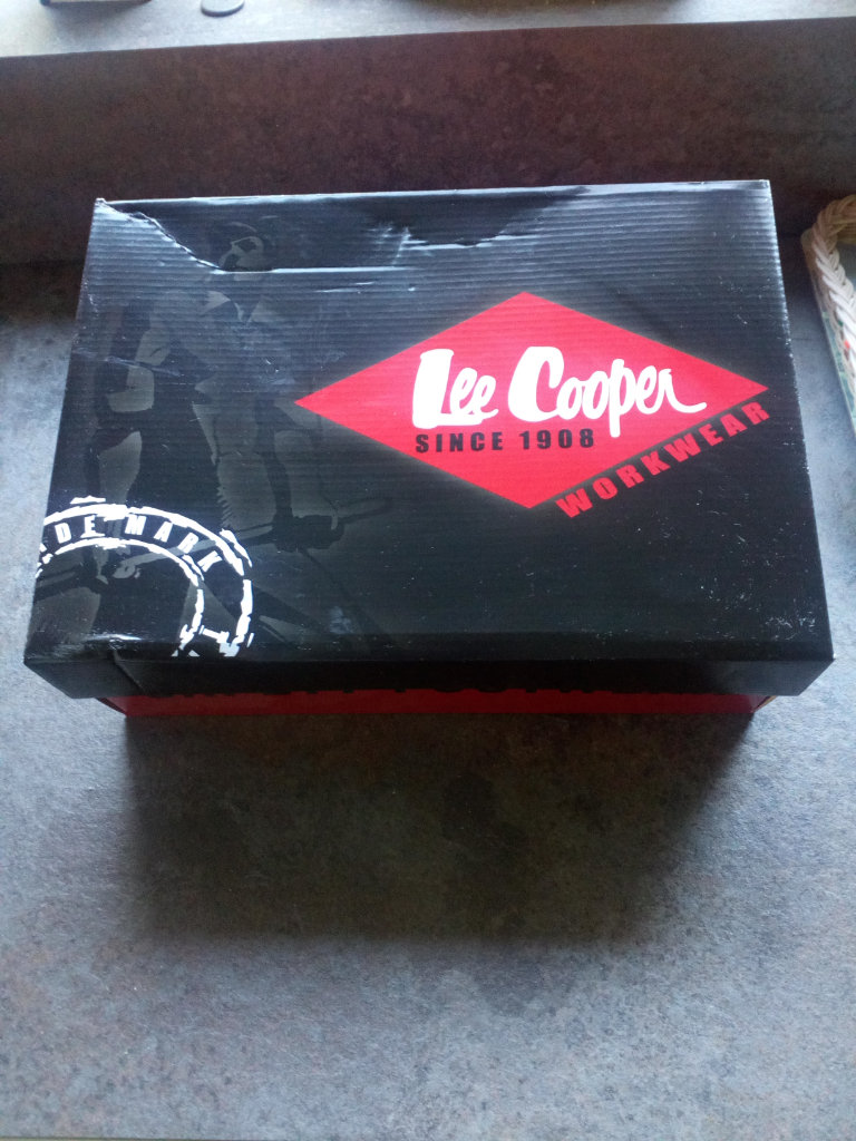Men's work shoe.