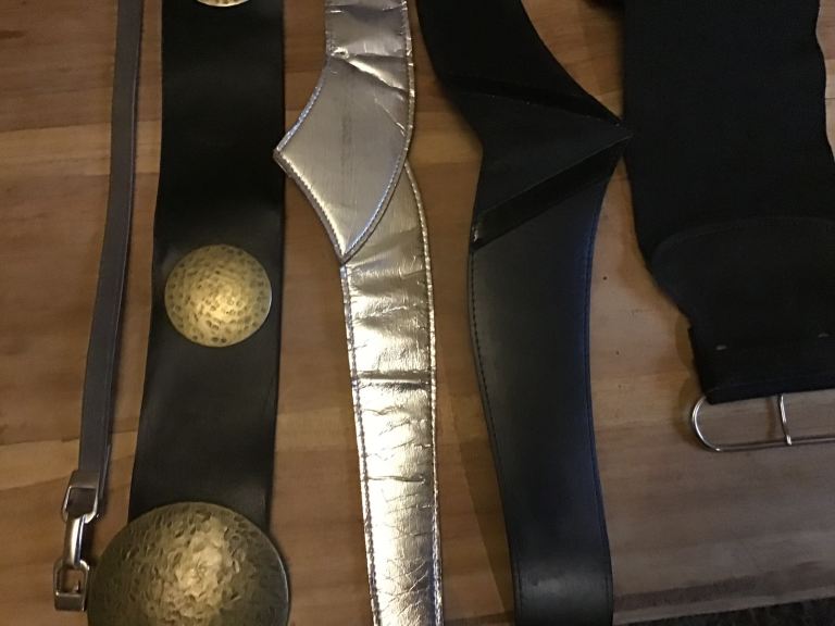 Katie’s belts 