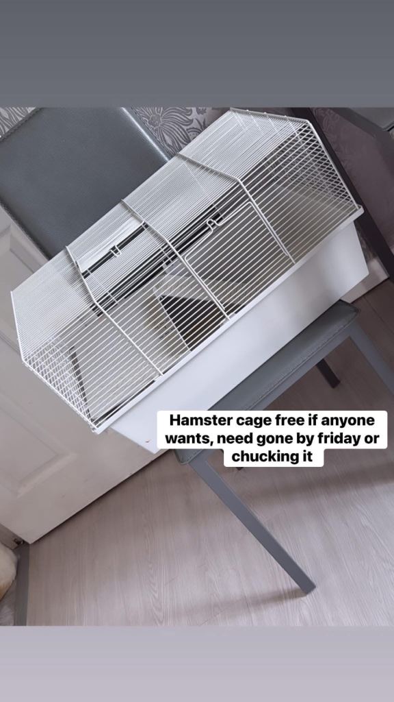 FREE hamster cage