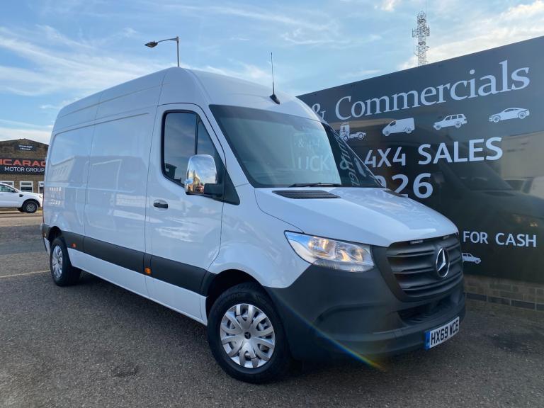 2019 69 MERCEDES SPRINTER 314 CDI 2.1 MWB L2H2 PANEL VAN 133K FMBSH AC 240V POWR