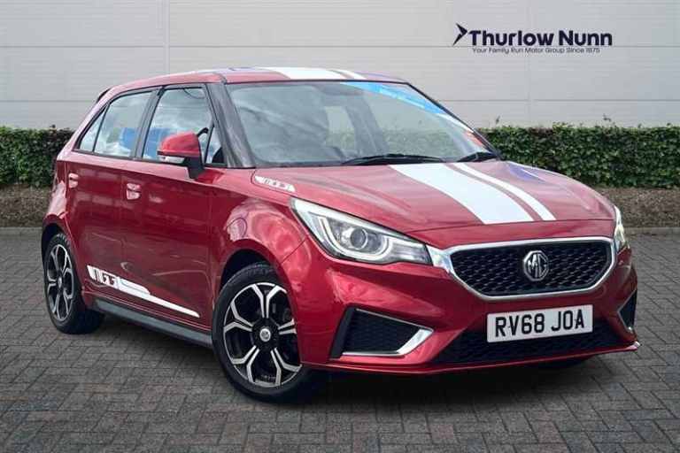 2018 MG MG3 1.5 VTi-TECH Exclusive 5dr HATCHBACK PETROL Manual