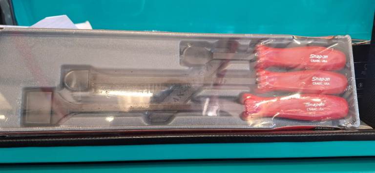 Snap on carbon scraper set NEW