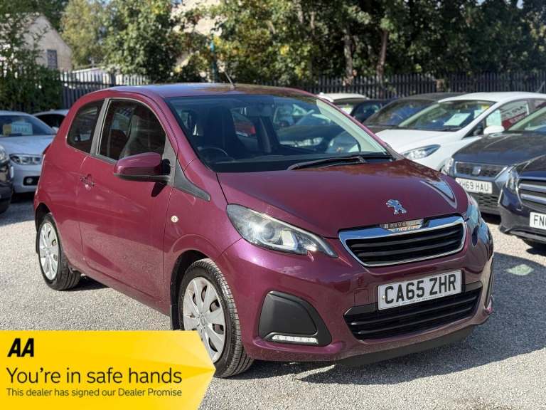 2016 Peugeot 108 1.0 Active 3dr HATCHBACK PETROL Manual